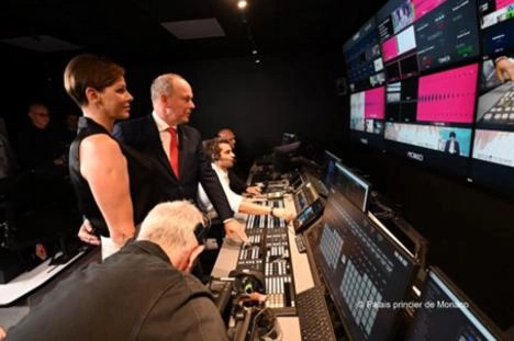 Inauguration Monaco TV 2