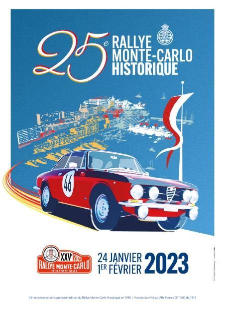 Rallye historique Monte Carlo 2023